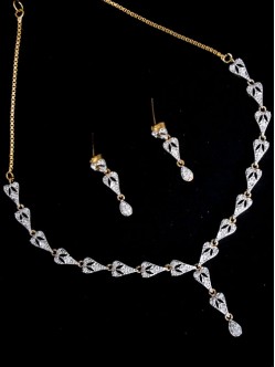 CZ Necklace Set